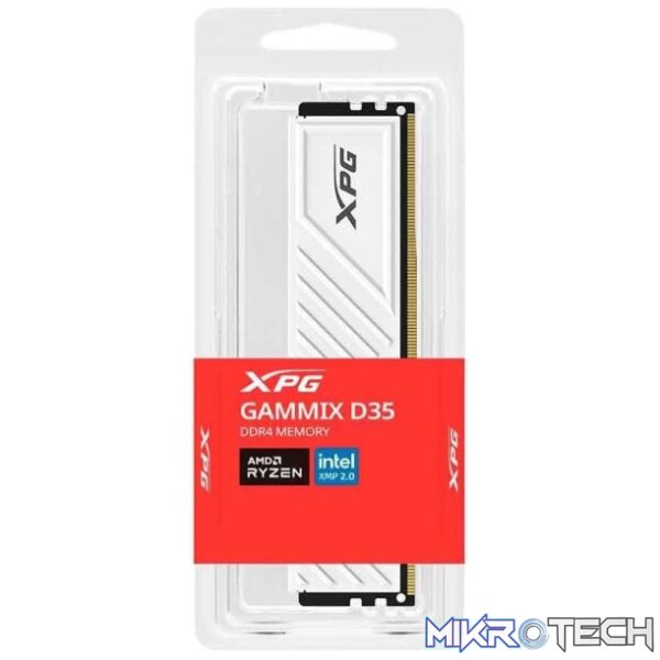 8GB XPG GAMMIX D35 DDR4 3200 RGB W H/S - Image 2