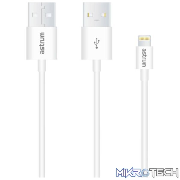 AC820 USB to 8 pin Lightning Charge & Sync 2.0m MFI Cable - Image 3
