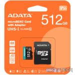 ADATA MICRO SDXC 512GB UHS-I U3 V30 CL10 - Image 3