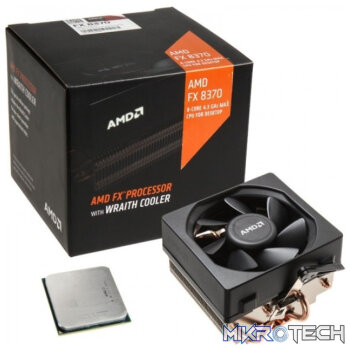 AMD FX 8370 4.3GHZ 4C AM3+ WRAITH FAN