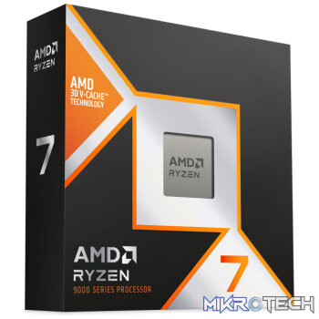 AMD RYZEN 7 9800X3D 5.2G AM5 NO FAN