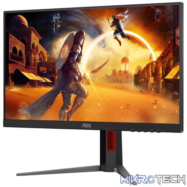 AOC 24G4H 23.8" FHD Fast IPS 200Hz 0.3ms MPRT Adaptive-Sync Gaming Monitor - Image 2