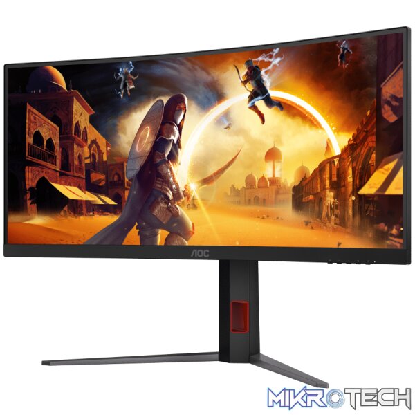 AOC Agon 34" CU34G4Z UWQHD 240Hz Curved Fast VA Gaming Monitor - Image 2