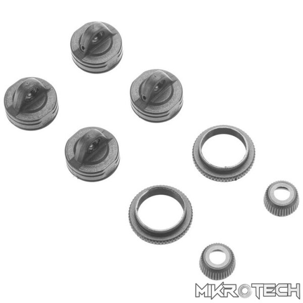 AR330337 Shock Cap Set Nero (2) AR330337 Shock Cap Set Nero (2)