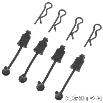 AR390178 Body Clip Retainer 1/8 Scale Bl
