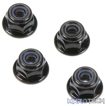 AR708001 Flange Lock Nuts 4mm (4)