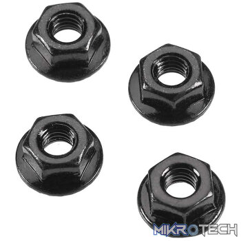 AR708003 Serrated Flange Wheel Nut 4mm (4)