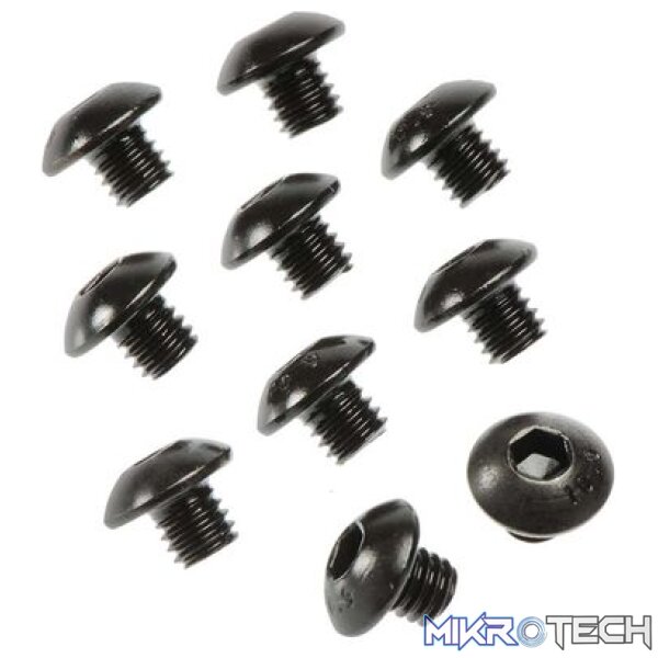 AR721303 Button Head Hex Machine Screw 3x3mm (10) AR721303 Button Head Hex Machine Screw 3x3mm (10)