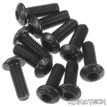 AR721308 Button Head Screw 3x8mm (10)