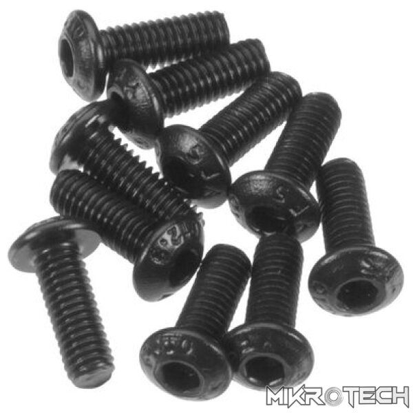 AR721308 Button Head Screw 3x8mm (10) AR721308 Button Head Screw 3x8mm (10)