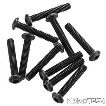 AR721318 Button Head Screw 3x18mm (10)