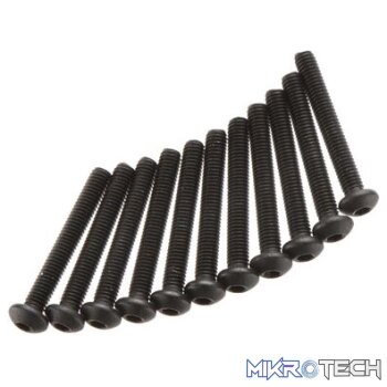 AR721322 Button Head Screw 3x22mm (10)
