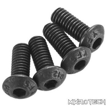AR721410 Button Head Screw 4x10mm (4)