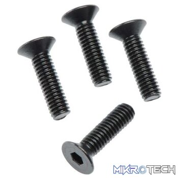 AR722415 Flt Head Hex Machine Screw 4x15mm 4x4 (4)