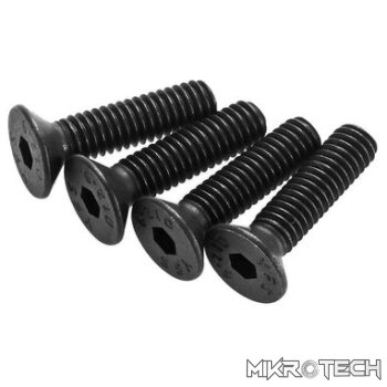 AR722416 Flat Head Hex Machine Screw 4x16mm (4)