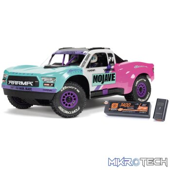 ARRMA 1/16 MOJAVE GROM 223S DSC 4X4 RTR Brushless Desert Truck (Battery & Charger Included)