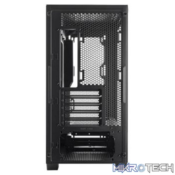 ASUS A21 PLUS Clear Tempered Glass Mesh Steel Black Micro-ATX Mid-Tower Gaming Chassis - Image 8