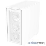 ASUS A21 PLUS Clear Tempered Glass Mesh Steel White Micro-ATX Mid-Tower Gaming Chassis - Image 3