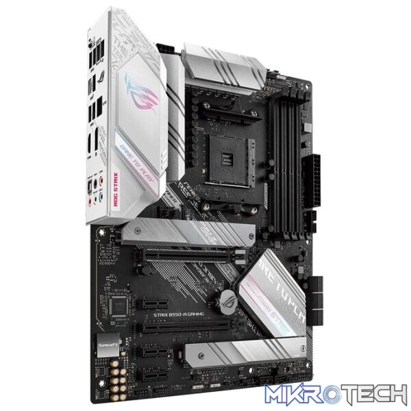 ASUS AMD Ryzen ROG STRIX GAMING B550-A AM4 PCIe 4.0 ATX Motherboard - Image 3