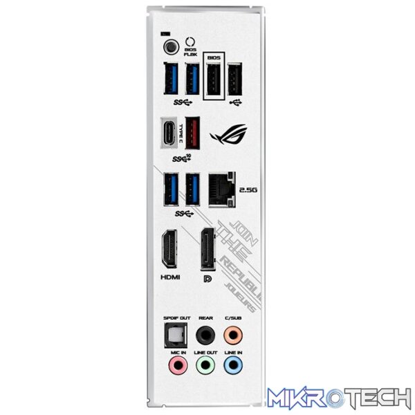ASUS AMD Ryzen ROG STRIX GAMING B550-A AM4 PCIe 4.0 ATX Motherboard - Image 4