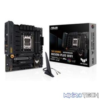 ASUS AMD TUF Gaming B650M-Plus WiFi B650 Ryzen Socket AM5 M-ATX Desktop Motherboard