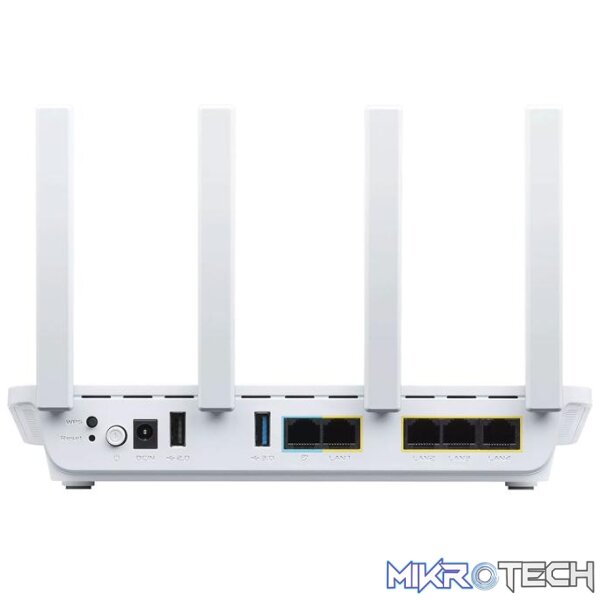 ASUS EBR63 Expert Wi-Fi Wireless Dual-band 2.4GHz and 5GHz Gigabit Ethernet White Router - Image 4