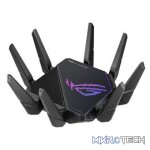 ASUS GT-AX11000 Pro ROG Rapture Pro AX11000 WiFi 6 Tri-Band AiMesh 10 Gigabit Ethernet Wireless Gaming Router - Image 2