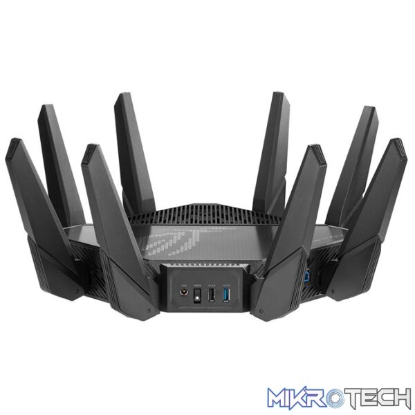 ASUS GT-AX11000 Pro ROG Rapture Pro AX11000 WiFi 6 Tri-Band AiMesh 10 Gigabit Ethernet Wireless Gaming Router - Image 4