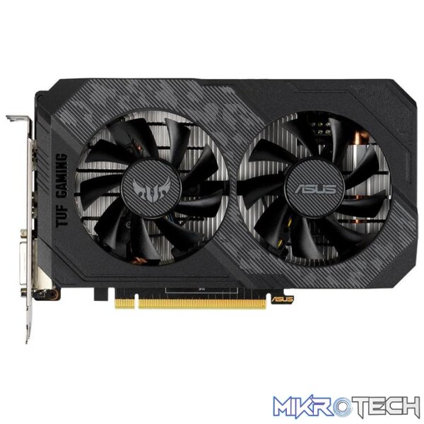 ASUS GeForce GTX 1650 TUF Gaming OC Edition 4GB GDDR6 128-bit PCI-E 3.0 Graphics Card - Image 2