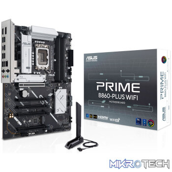 ASUS PRIME B860-PLUS WIFI Intel B860 LGA 1851 Arrow Lake ATX Motherboard