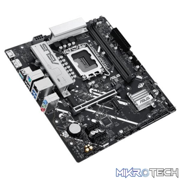 ASUS PRIME B860M-K Intel B860 LGA 1851 Arrow Lake Micro-ATX Motherboard - Image 3
