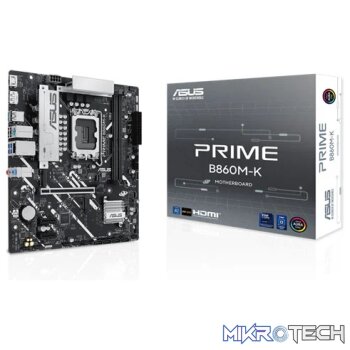 ASUS PRIME B860M-K Intel B860 LGA 1851 Arrow Lake Micro-ATX Motherboard