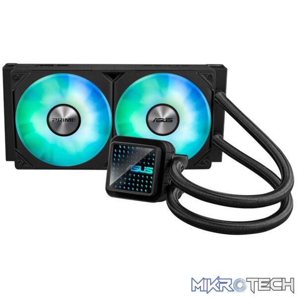 ASUS PRIME LC 240 ARGB 240mm AIO Black Liquid CPU Cooler ASUS PRIME LC 240 ARGB 240mm AIO Black Liquid CPU Cooler