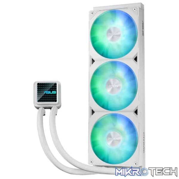 ASUS PRIME LC 360 ARGB White Edition 360mm White AIO Liquid CPU Cooler - Image 4