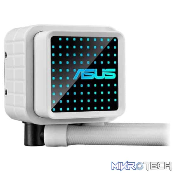 ASUS PRIME LC 360 ARGB White Edition 360mm White AIO Liquid CPU Cooler - Image 5