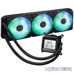 ASUS Prime LC 360 ARGB LCD 360mm Black Liquid CPU Cooler - Image 2