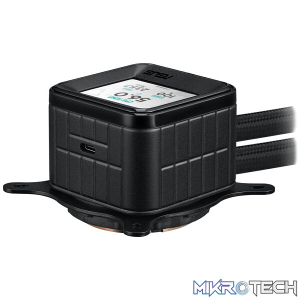ASUS Prime LC 360 ARGB LCD 360mm Black Liquid CPU Cooler - Image 7