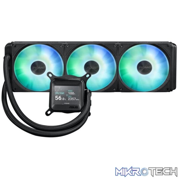 ASUS Prime LC 360 ARGB LCD 360mm Black Liquid CPU Cooler ASUS Prime LC 360 ARGB LCD 360mm Black Liquid CPU Cooler
