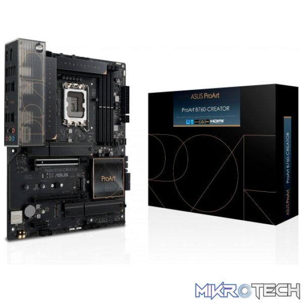 ASUS ProArt B760-CREATOR DDR5 ATX Motherboard ASUS ProArt B760-CREATOR DDR5 ATX Motherboard
