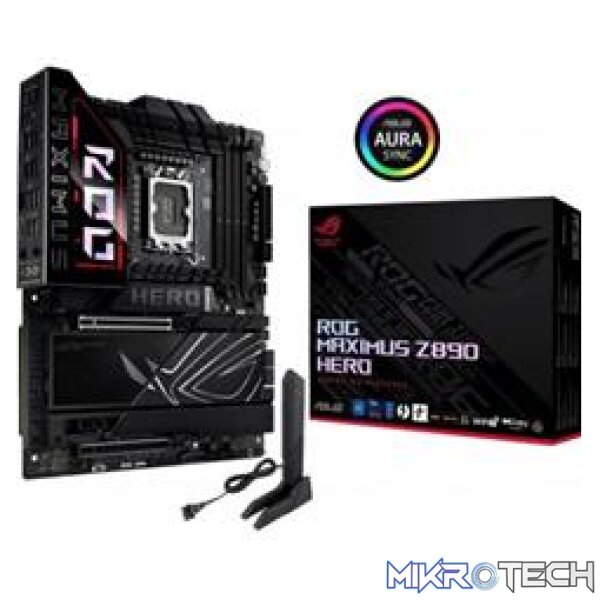 ASUS ROG MAXIMUS Z890 HERO Intel Arrow Lake LGA1851 ATX Motherboard ASUS ROG MAXIMUS Z890 HERO Intel Arrow Lake LGA1851 ATX Motherboard
