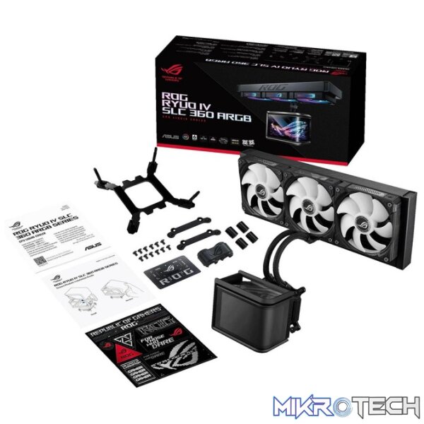 ASUS ROG RYUO IV SLC 360 ARGB 360mm AIO Liquid Cooler - Image 7
