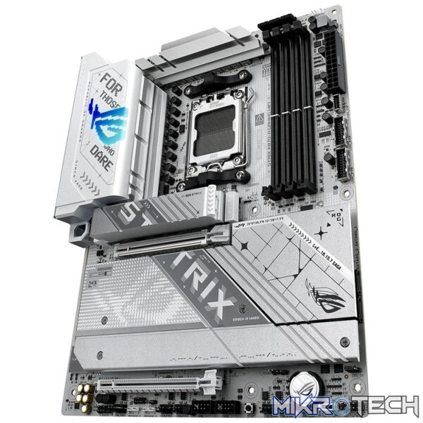 ASUS ROG STRIX X870-A GAMING WIFI DDR5 ATX White Gaming Motherboard - Image 4
