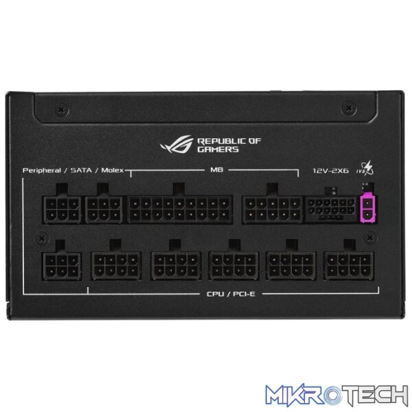 ASUS ROG Strix 850W 80+ Platinum Fully Modular ATX 3.1 Power Supply - Image 4