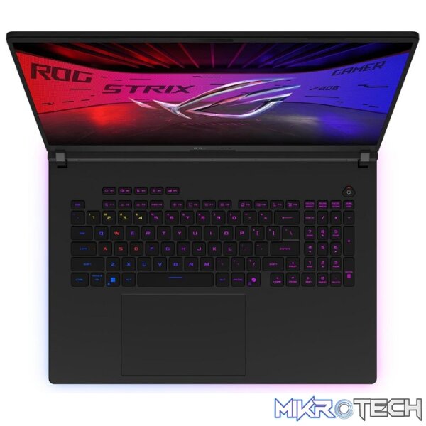 ASUS ROG Strix SCAR 18 18" WQXGA 240Hz Mini-LED Core Ultra 9 275HX RTX 5080 32GB DDR5 1TB NVMe Wi-Fi 7 Gaming Laptop - Image 4