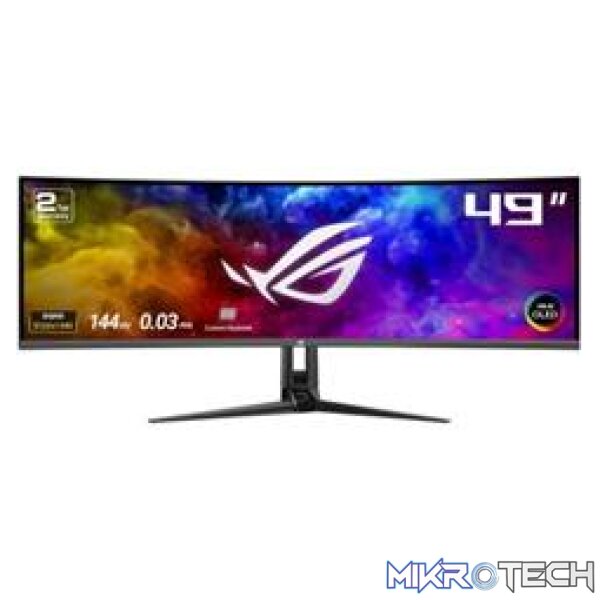 ASUS ROG Swift OLED PG49WCD 49? DQHD 144Hz 0.03ms QD-OLED FreeSync Premium Pro 1800R Curved Gaming Monitor ASUS ROG Swift OLED PG49WCD 49? DQHD 144Hz 0.03ms QD-OLED FreeSync Premium Pro 1800R Curved Gaming Monitor