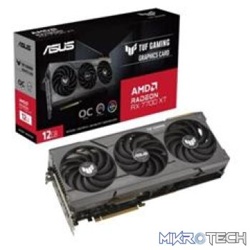 ASUS Radeon RX 7700 XT TUF GAMING OC 12GB GDDR6 192-Bit PCIe 4.0 Graphics Card