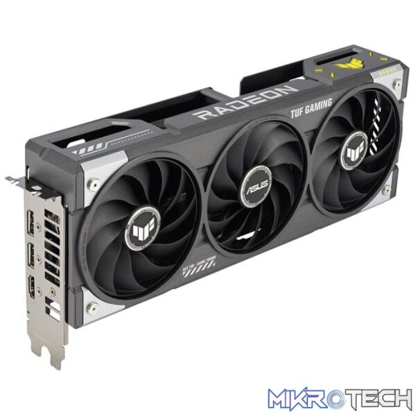 ASUS Radeon RX 9060 XT 16GB TUF GAMING OC GDDR6 128-Bit PCIe 5.0 Graphics Card - Image 3