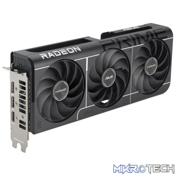 ASUS Radeon RX 9060 XT PRIME OC 8GB GDDR6 128-Bit PCIe 5.0 Graphics Card - Image 4