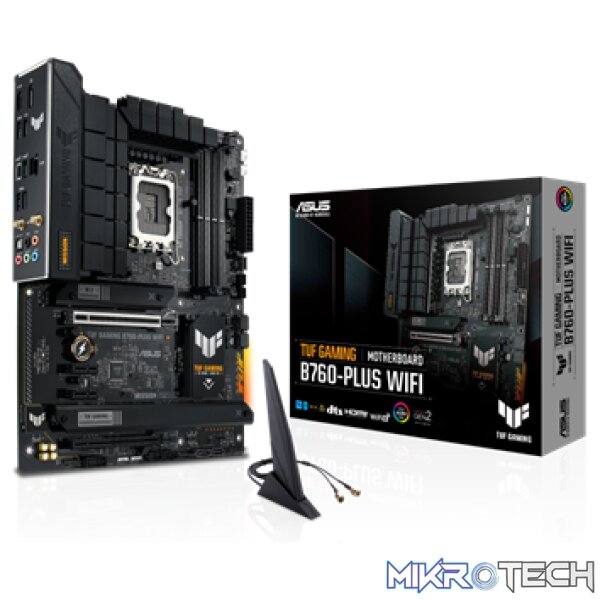 ASUS TUF GAMING B760-PLUS WIFI LGA1700 DDR5 ATX Motherboard ASUS TUF GAMING B760-PLUS WIFI LGA1700 DDR5 ATX Motherboard