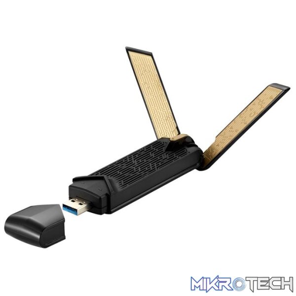 ASUS USB-AX56 WiFi 6 802.11ax WPA3 AX1800 2×2 MIMO Dual-Band USB WiFi Network Adapter - Image 2